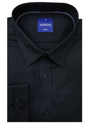 GLOWEAVE RIB STRIPE L/S SHIRT-sale clearance-KINGSIZE BIG & TALL