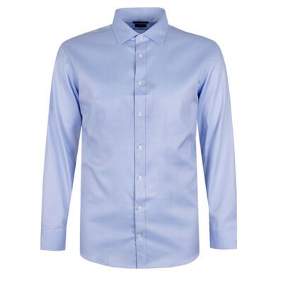 BROOKSFIELD OXFORD L/S BUSINESS SHIRT-shirts casual & business-KINGSIZE BIG & TALL