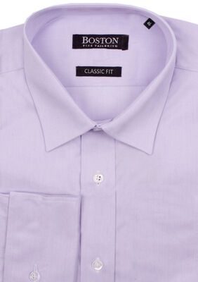 BOSTON 5WT EASY CARE L/S SHIRT-big mens basics-KINGSIZE BIG & TALL