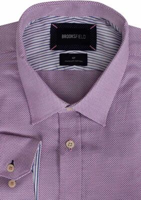 BROOKSFIELD MICRO WOVEN L/S SHIRT -shirts casual & business-KINGSIZE BIG & TALL