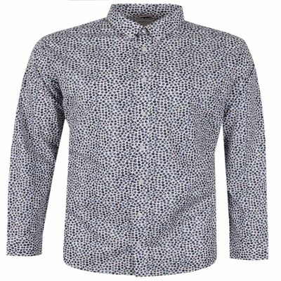 BEN SHERMAN DITSY PETAL L/S SHIRT-shirts casual & business-KINGSIZE BIG & TALL