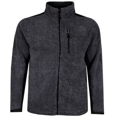 ESPIONAGE BONDED FLEECE JACKET -fleecy tops & hoodies-KINGSIZE BIG & TALL