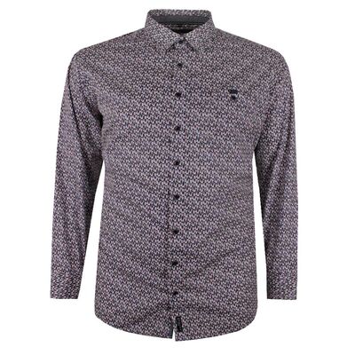 CASA MODA ARTSY L/S SHIRT-sale clearance-KINGSIZE BIG & TALL