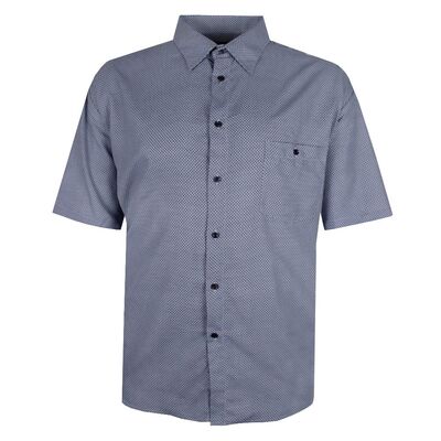 CIPOLLINI TEARDROP DOT S/S SHIRT-sale clearance-KINGSIZE BIG & TALL