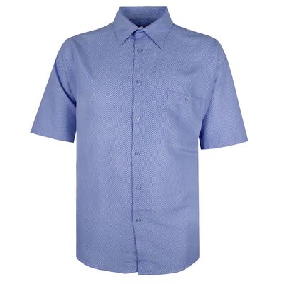 CIPOLLINI TEARDROP DOT S/S SHIRT-sale clearance-KINGSIZE BIG & TALL
