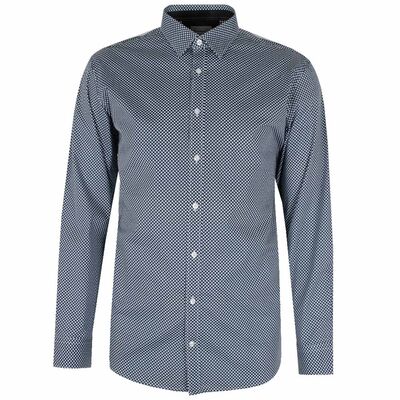 BROOKSFIELD RETRO-BRICK TALL L/S BUSINESS SHIRT-sale clearance-KINGSIZE BIG & TALL