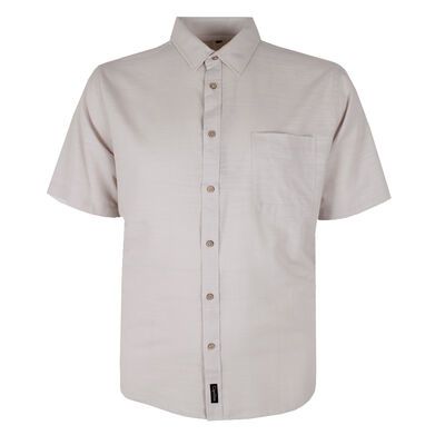 CIPOLLINI SLUB BAMBOO S/S SHIRT-sale clearance-KINGSIZE BIG & TALL