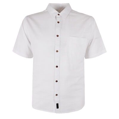 CIPOLLINI SLUB BAMBOO S/S SHIRT-sale clearance-KINGSIZE BIG & TALL