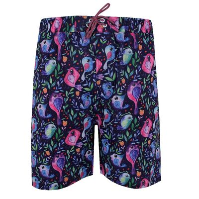 KAM BIRD PIP BOARDSHORTS-sale clearance-KINGSIZE BIG & TALL