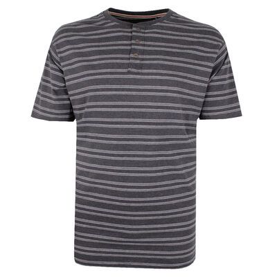 KAM WAFFLE HENLEY T-SHIRT-sale clearance-KINGSIZE BIG & TALL