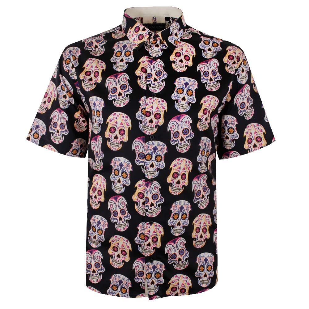KAM GHOST SKULL S/S SHIRT