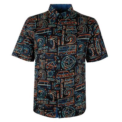 KAM VIBRANT SURF S/S SHIRT-sale clearance-KINGSIZE BIG & TALL