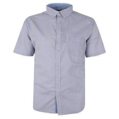 KAM 3D GEO S/S SHIRT-sale clearance-KINGSIZE BIG & TALL