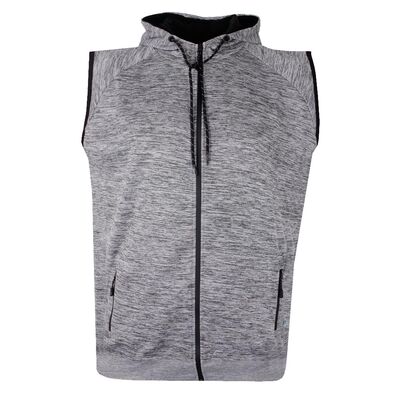 KAM MARLE HOODIE SLEEVELESS VEST-sale clearance-KINGSIZE BIG & TALL