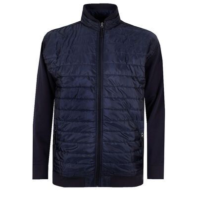 KAM HYBRID QUILT JACKET-sale clearance-KINGSIZE BIG & TALL