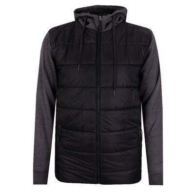 KAM TALL FIT HYBRID HOODIE JACKET-sale clearance-KINGSIZE BIG & TALL