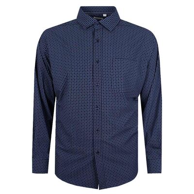 BACKBAY GEO 207 L/S SHIRT-sale clearance-KINGSIZE BIG & TALL