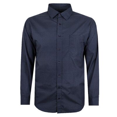 BLUE HORIZON 54 DIA L/S SHIRT-sale clearance-KINGSIZE BIG & TALL
