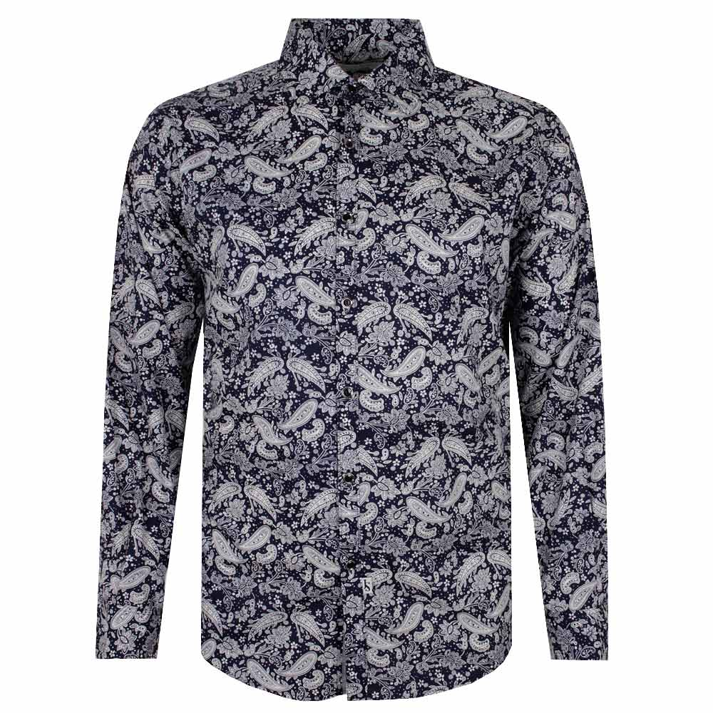 JIMMY STUART AMEOBA PAISELY L/S SHIRT