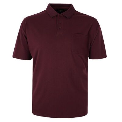 BRONCO PIQUE POLO SHIRT-big mens basics-KINGSIZE BIG & TALL