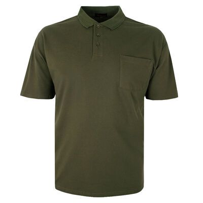BRONCO PIQUE POLO SHIRT-big mens basics-KINGSIZE BIG & TALL