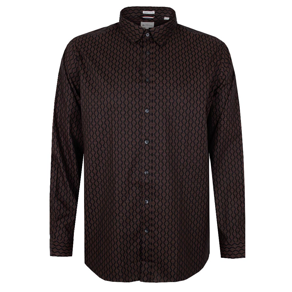 BEN SHERMAN LINER GEO L/S SHIRT
