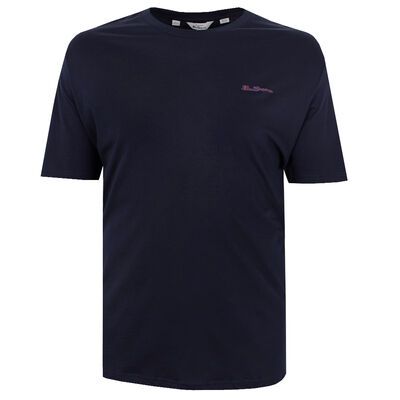 BEN SHERMAN SILICONE BADGE T-SHIRT-tshirts & tank tops-KINGSIZE BIG & TALL