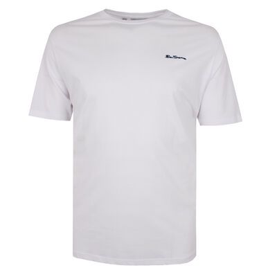 BEN SHERMAN SILICONE BADGE T-SHIRT-tshirts & tank tops-KINGSIZE BIG & TALL