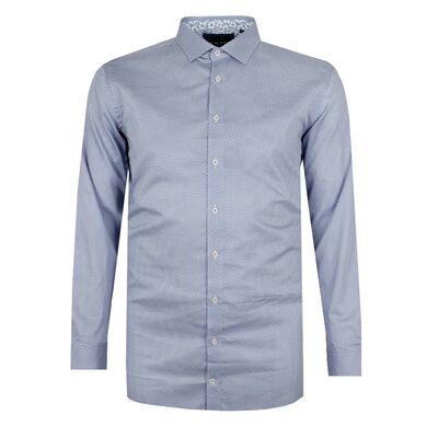 BROOKSFIELD CIRCLE-CEL L/S BUSINESS SHIRT-sale clearance-KINGSIZE BIG & TALL