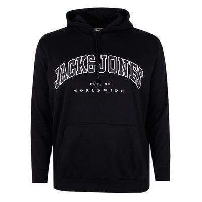 JACK & JONES WORLDWIDE HOODIE-sale clearance-KINGSIZE BIG & TALL
