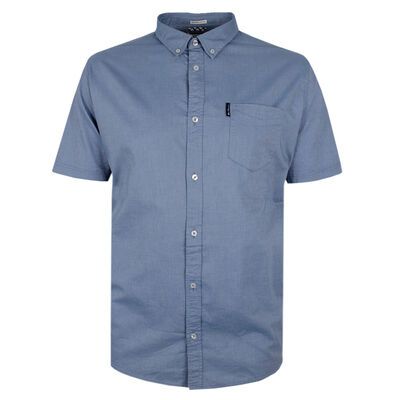 BEN SHERMAN SIGNATURE OXFORD S/S SHIRT-shirts casual & business-KINGSIZE BIG & TALL