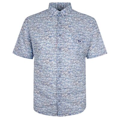 DARIO BELTRAN LOSA SCOOTER S/S SHIRT-shirts casual & business-KINGSIZE BIG & TALL