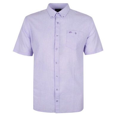 RAGING BULL CASUAL LINEN BLEND S/S SHIRT-sale clearance-KINGSIZE BIG & TALL