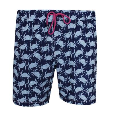 GAZMAN BLUE CRAB SWIMSHORTS-sale clearance-KINGSIZE BIG & TALL