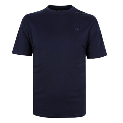 RAGING BULL MARLE & PLAIN T-SHIRT-big mens basics-KINGSIZE BIG & TALL