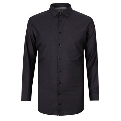 BROOKSFIELD 575 CHAR TALL L/S BUSINESS SHIRT-tall range-KINGSIZE BIG & TALL