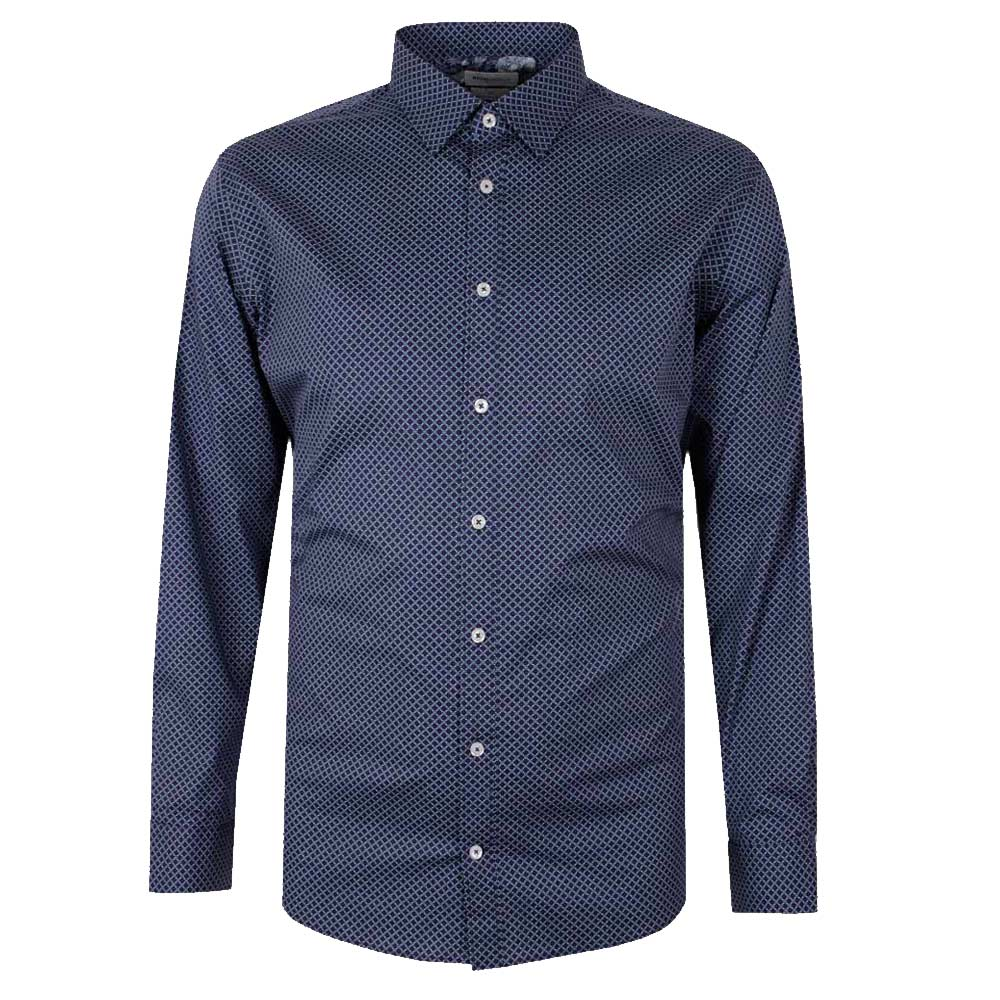 BROOKSFIELD 81 GEO TALL L/S BUSINESS SHIRT