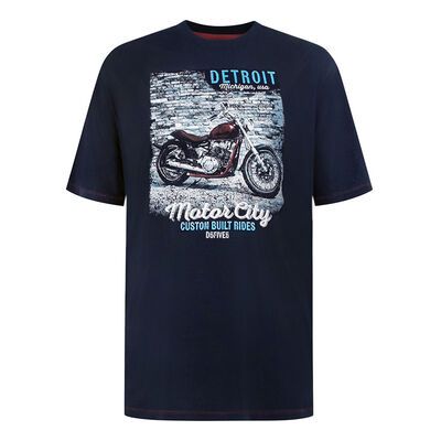 DUKE KNOWLE TALL FIT T-SHIRT-tall range-KINGSIZE BIG & TALL