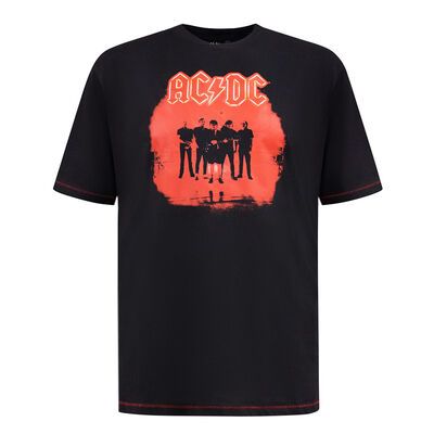DUKE UXBRIDGE ACDC T-SHIRT-sale clearance-KINGSIZE BIG & TALL