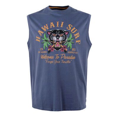 KAM HAWAII MUSCLE TANKT TOP-tshirts & tank tops-KINGSIZE BIG & TALL