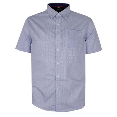 PERRONE DAPPER DOT S/S SHIRT-sale clearance-KINGSIZE BIG & TALL