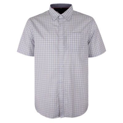 PERRONE GRAPH PLAID S/S SHIRT-sale clearance-KINGSIZE BIG & TALL