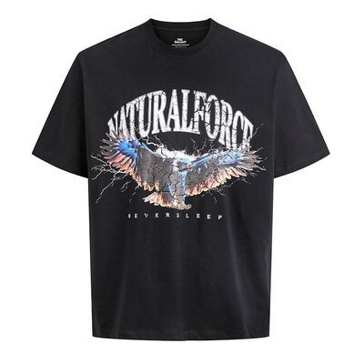 JACK & JONES EAGLE T-SHIRT-sale clearance-KINGSIZE BIG & TALL