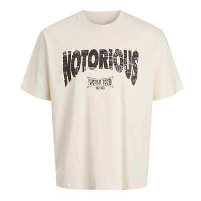 JACK & JONES NOTORIOUS T-SHIRT-sale clearance-KINGSIZE BIG & TALL