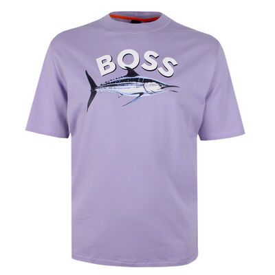 HUGO BOOS BOSS-FISH T-SHIRT-tshirts & tank tops-KINGSIZE BIG & TALL