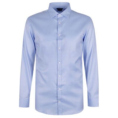 BROOKSFIELD OXFORD TALL L/S BUSINESS SHIRT-tall range-KINGSIZE BIG & TALL