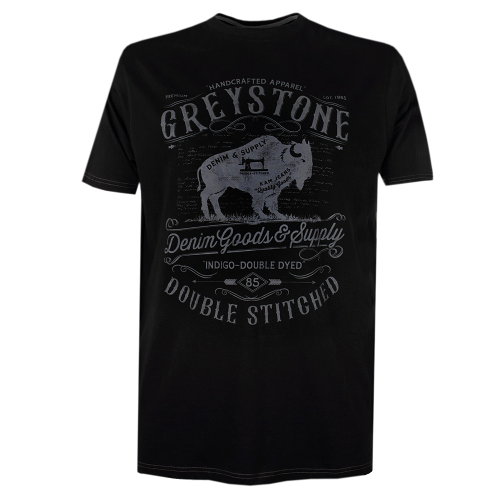 KAM GREYSTONE T-SHIRT