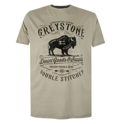 KAM GREYSTONE T-SHIRT-tshirts & tank tops-KINGSIZE BIG & TALL