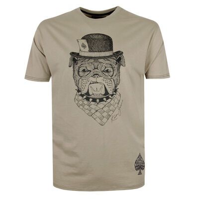 KAM BULLDOG & SPADE T-SHIRT-tshirts & tank tops-KINGSIZE BIG & TALL
