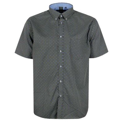 KAM PEACOCK EYE S/S SHIRT-shirts casual & business-KINGSIZE BIG & TALL